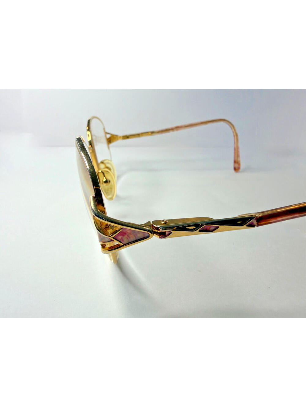 Vintage pair  Reflexions 302 eyeglass frames featuring rose & blue color‎ scheme - Picture 4 of 6